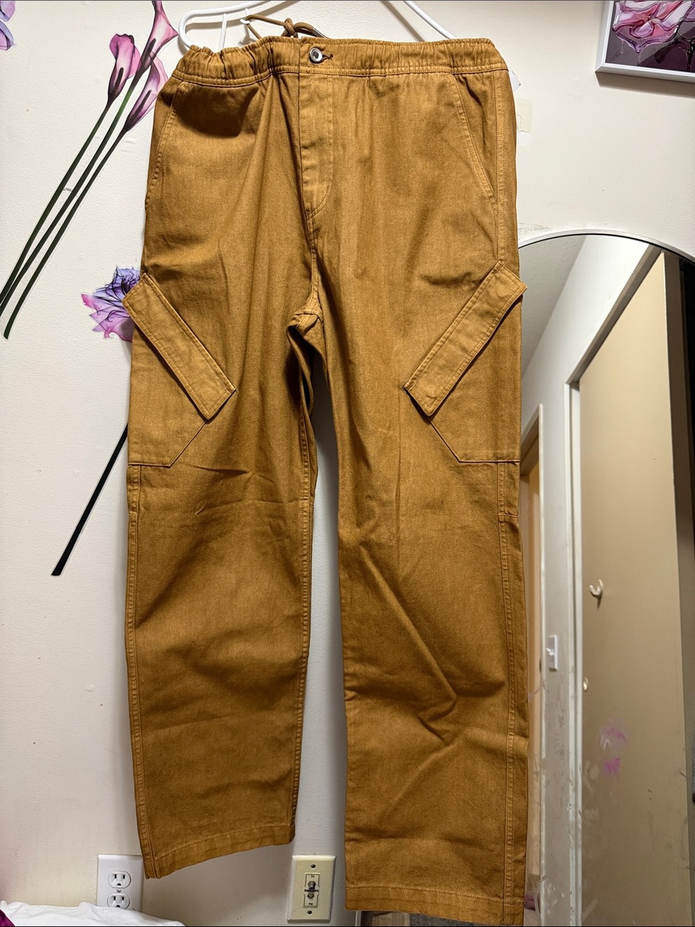 Jordan Men's Cargo Pants in Caramel Brown